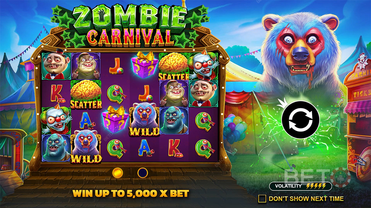 Carnaval dos Zumbis, slot de cassino, estratégias de jogo, dicas para jogadores, prêmios em dinheiro.