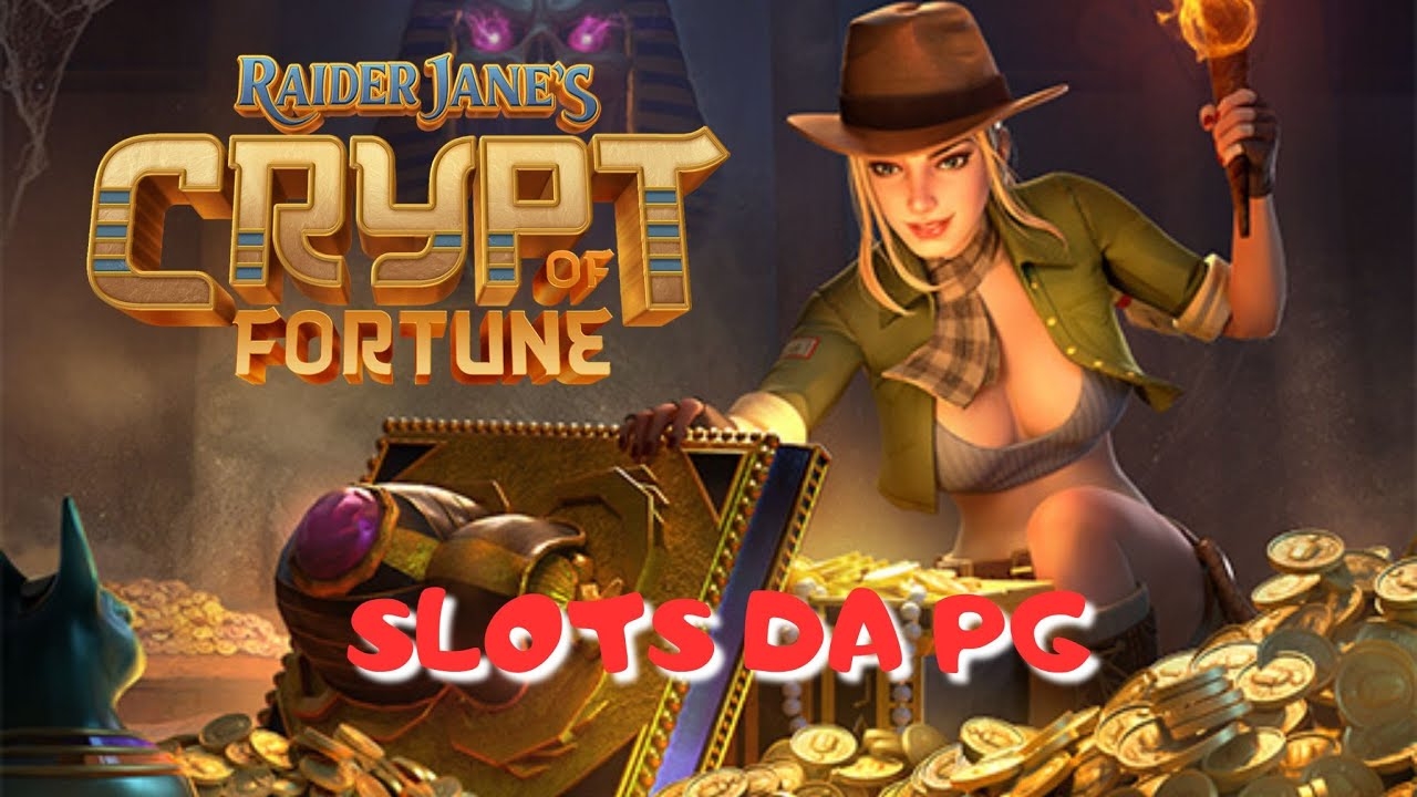 Raider Jane, Crypt of Fortune, tesouros escondidos, jogo de caça-níqueis, aventura.