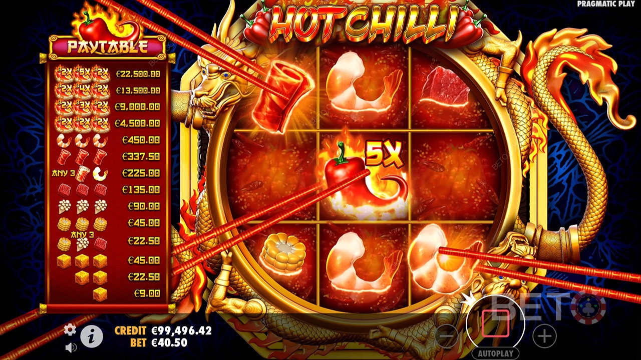 Hot Chilli, pimenta, slot, cassino, jogos de azar, Pragmatic Play.